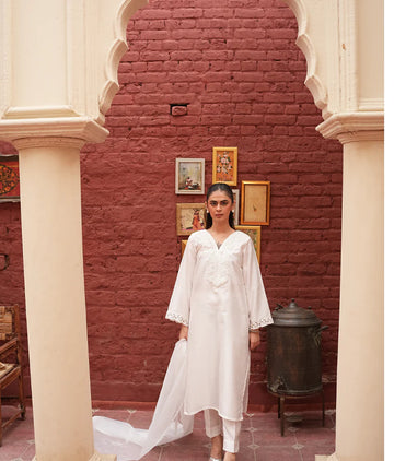 Noor Soft Raw Silk Kurta Set